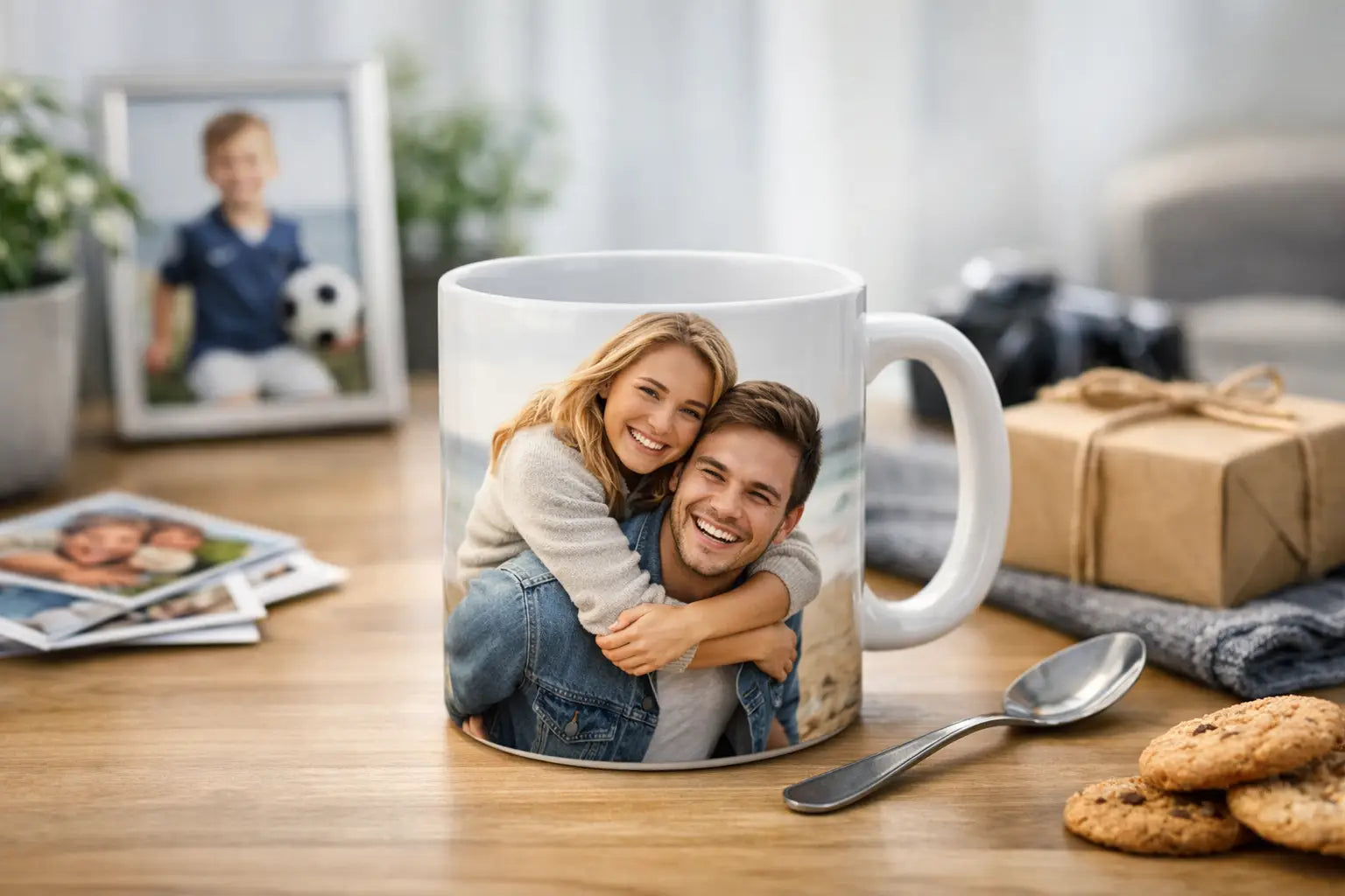 Gepersonaliseerde mok met foto voor elk moment