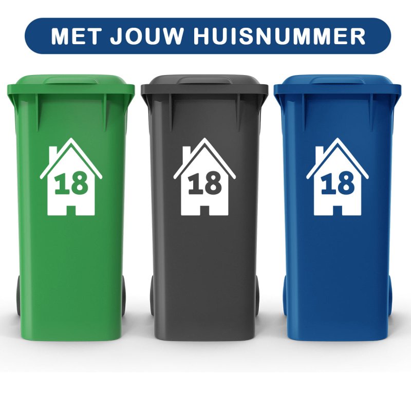 Container - Kliko - Stickers - Koning Spandoek