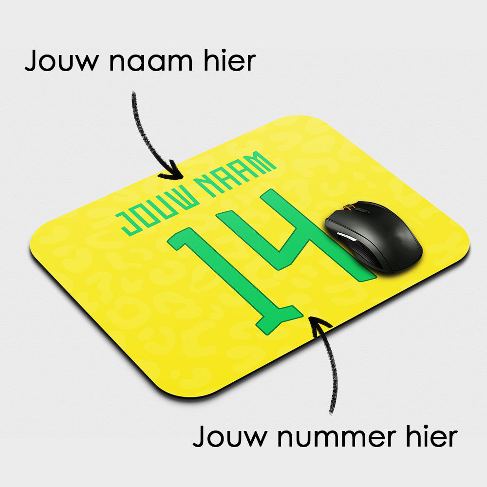 Brazilië Voetbal Muismat