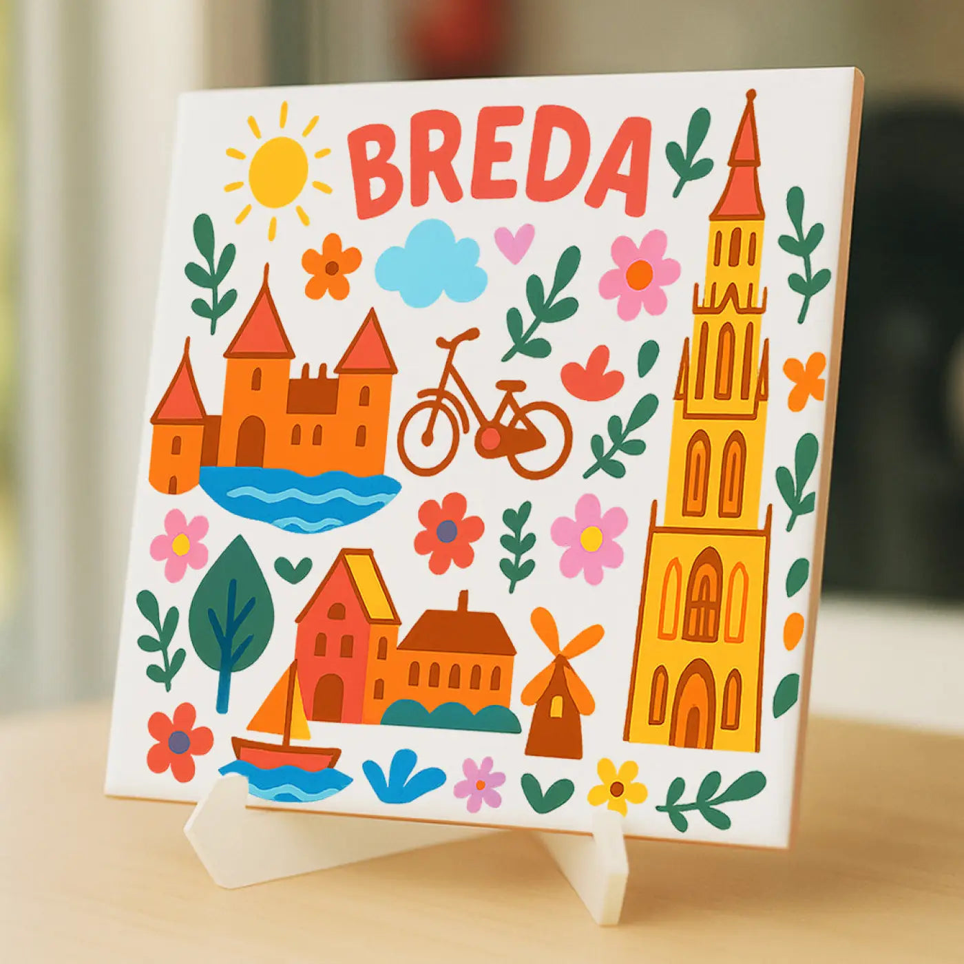 Breda Cadeau Tegeltje - Tegeltjes