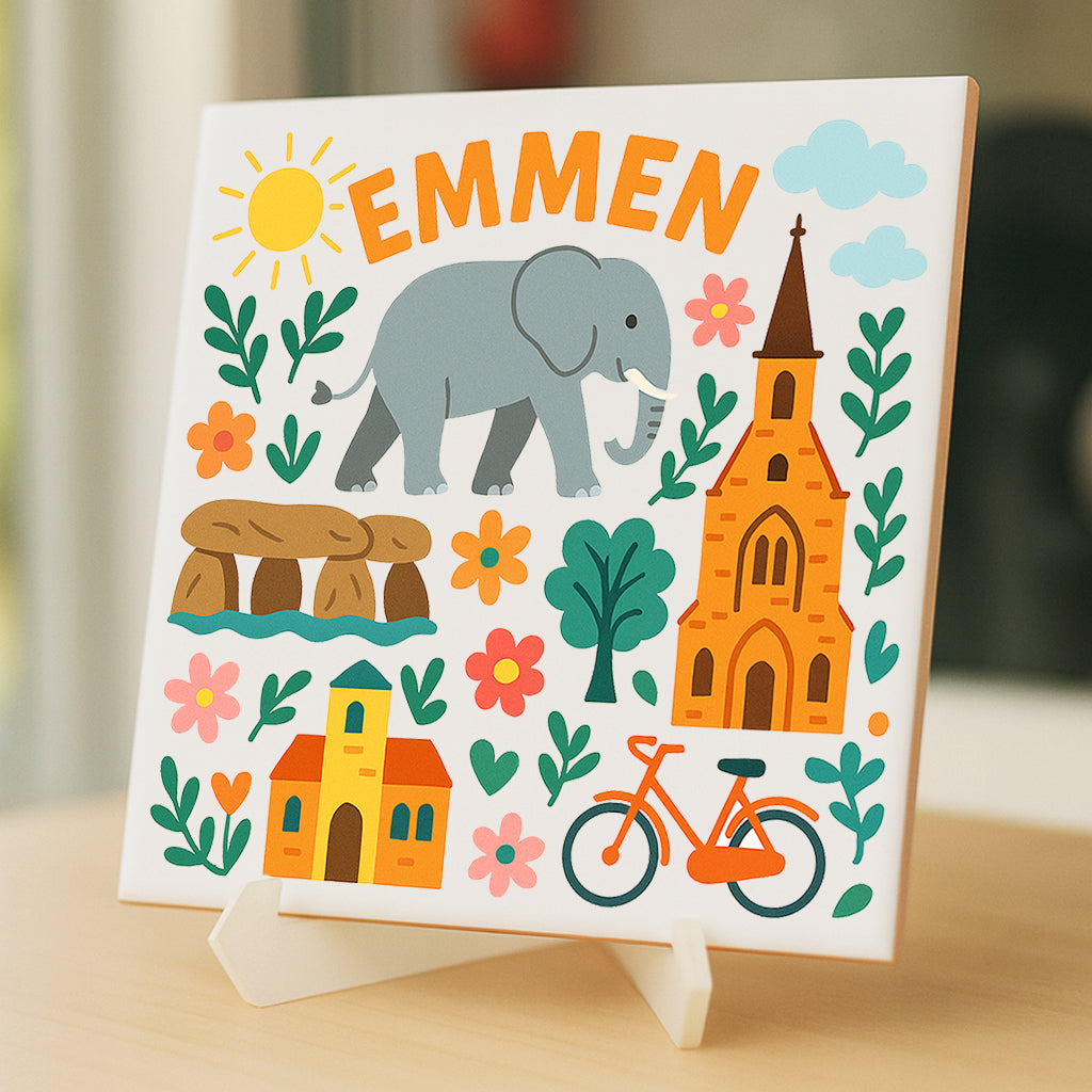Emmen Cadeau Tegeltje