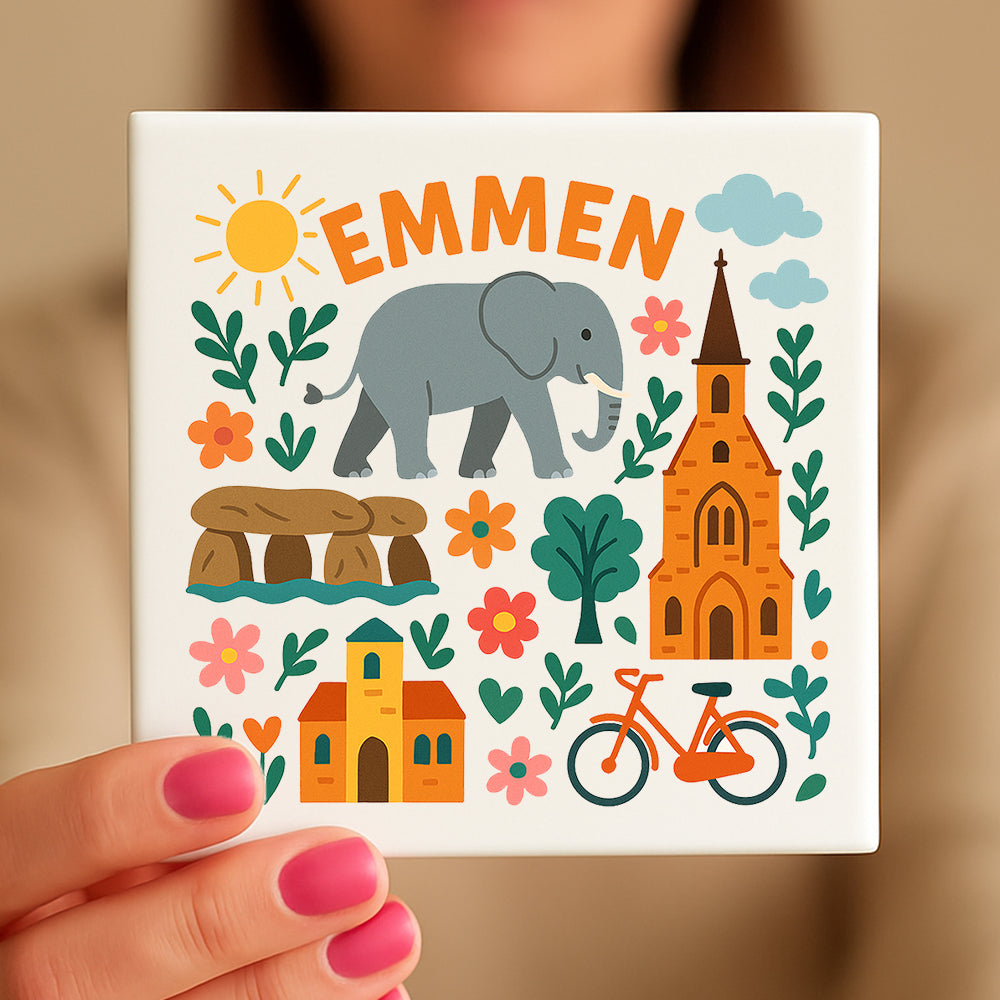Emmen Cadeau Tegeltje