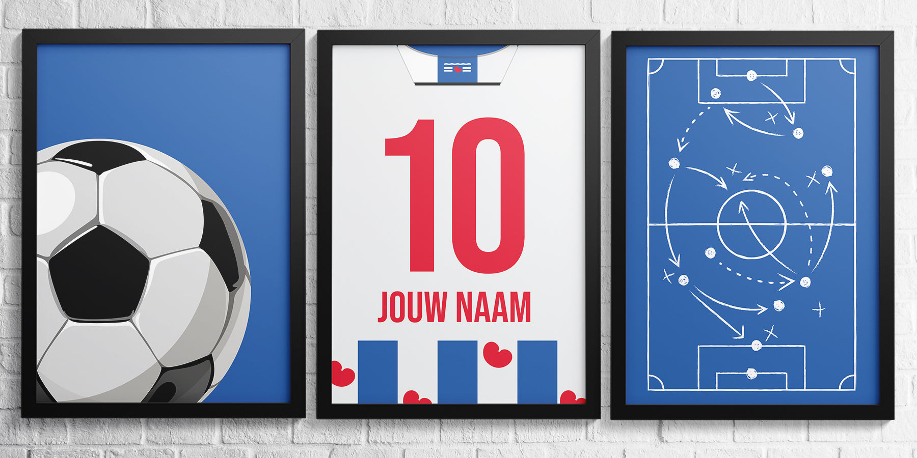 Heerenveen 3-delige posterset - Goal collection