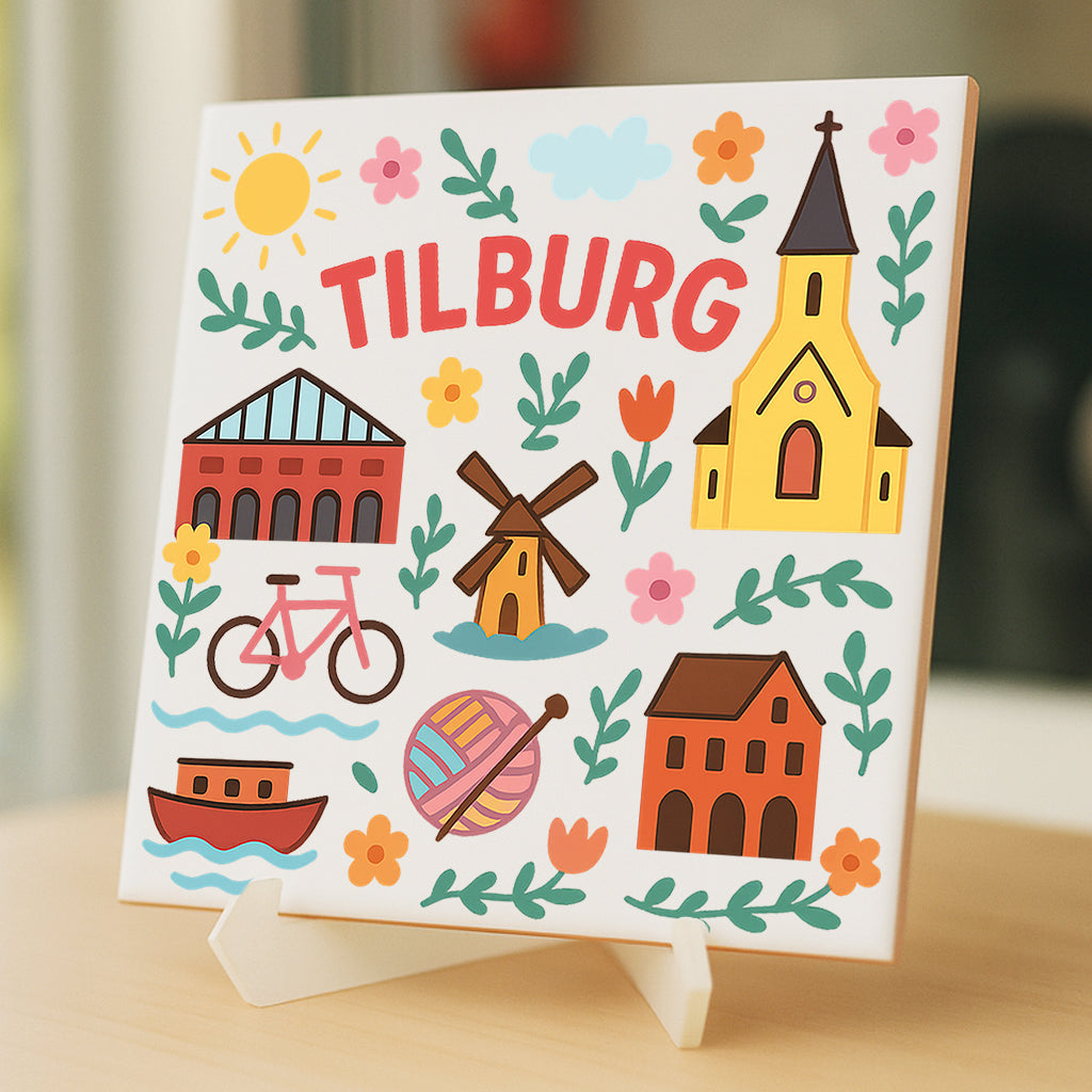 Tilburg Cadeau Tegeltje