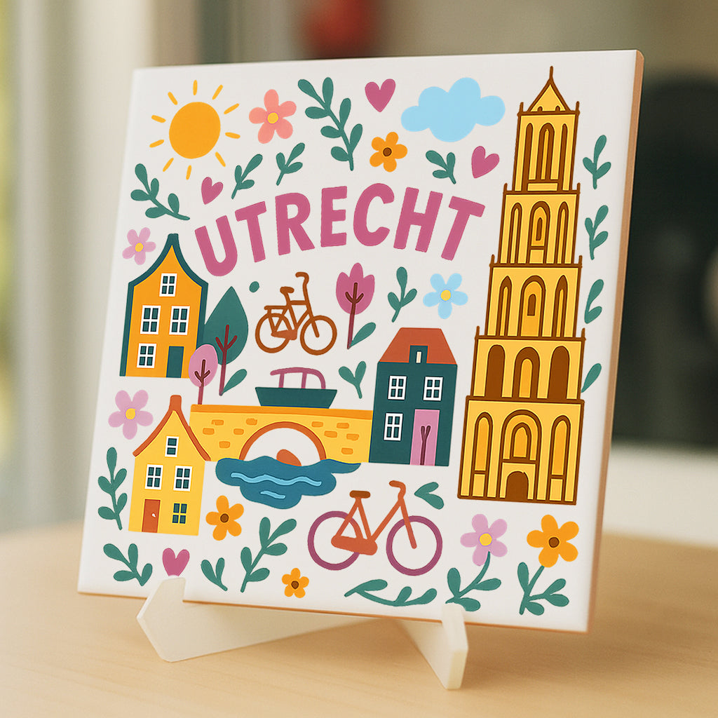 Utrecht Cadeau Tegeltje