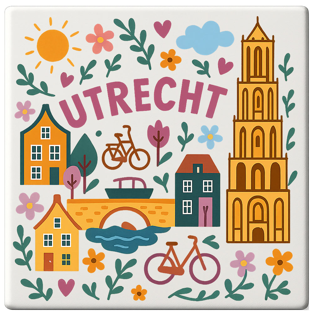 Utrecht Cadeau Tegeltje