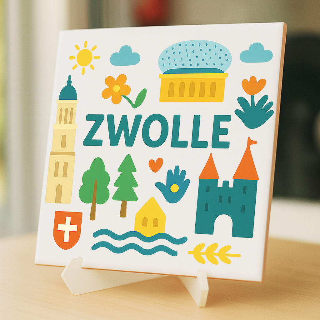 Zwolle Cadeau Tegeltje