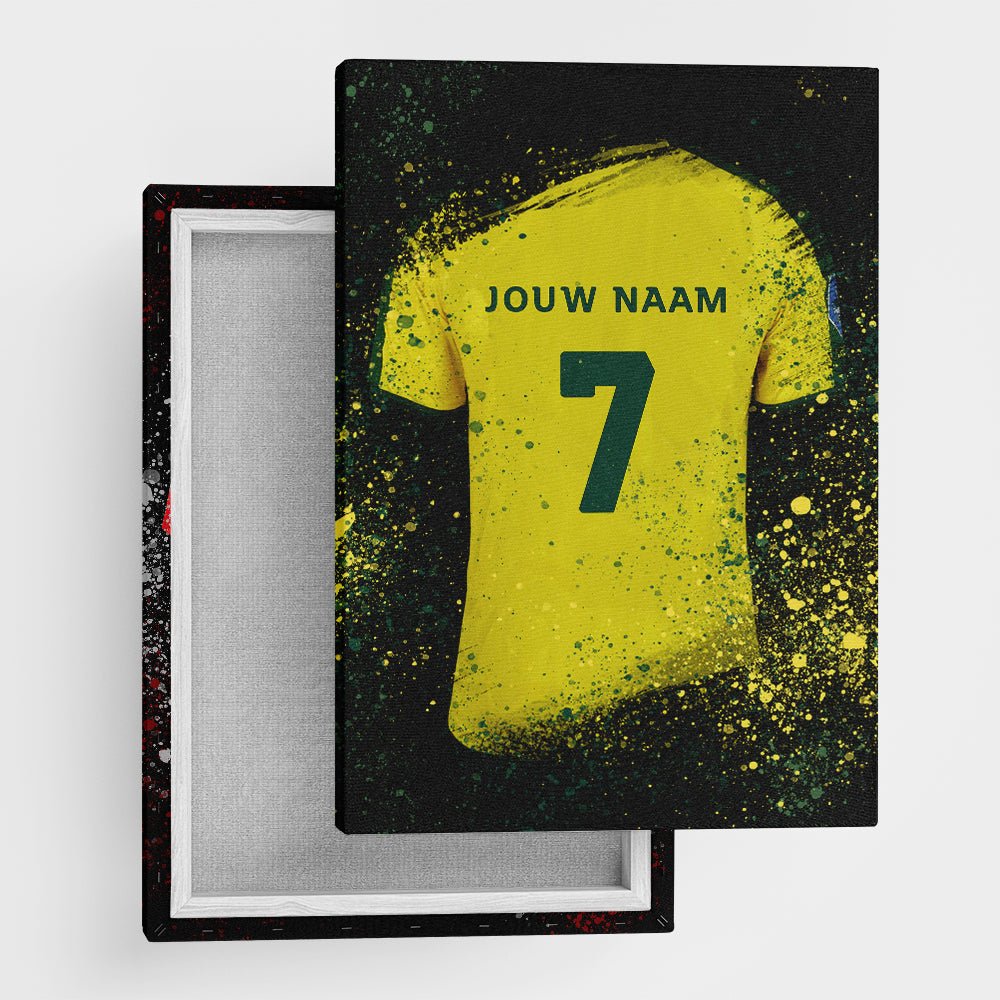 Sittard shirt wanddecoratie - Kleurmedia Voetbalposters