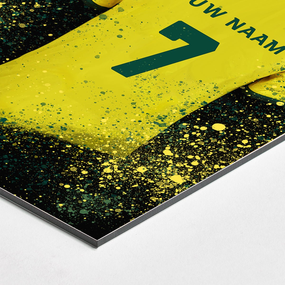 Sittard shirt wanddecoratie - Kleurmedia Voetbalposters