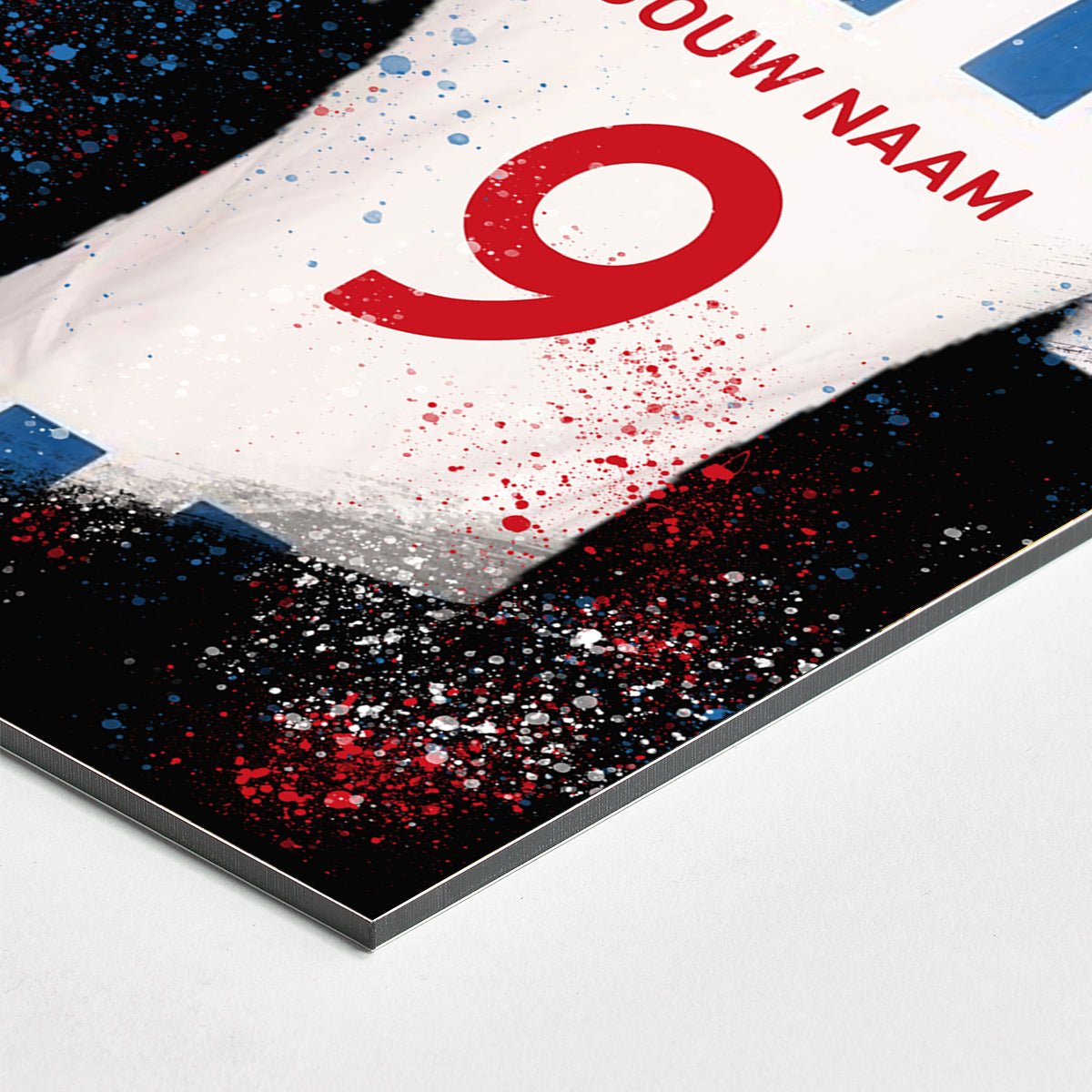 Heerenveen shirt wanddecoratie - Kleurmedia Voetbalposters