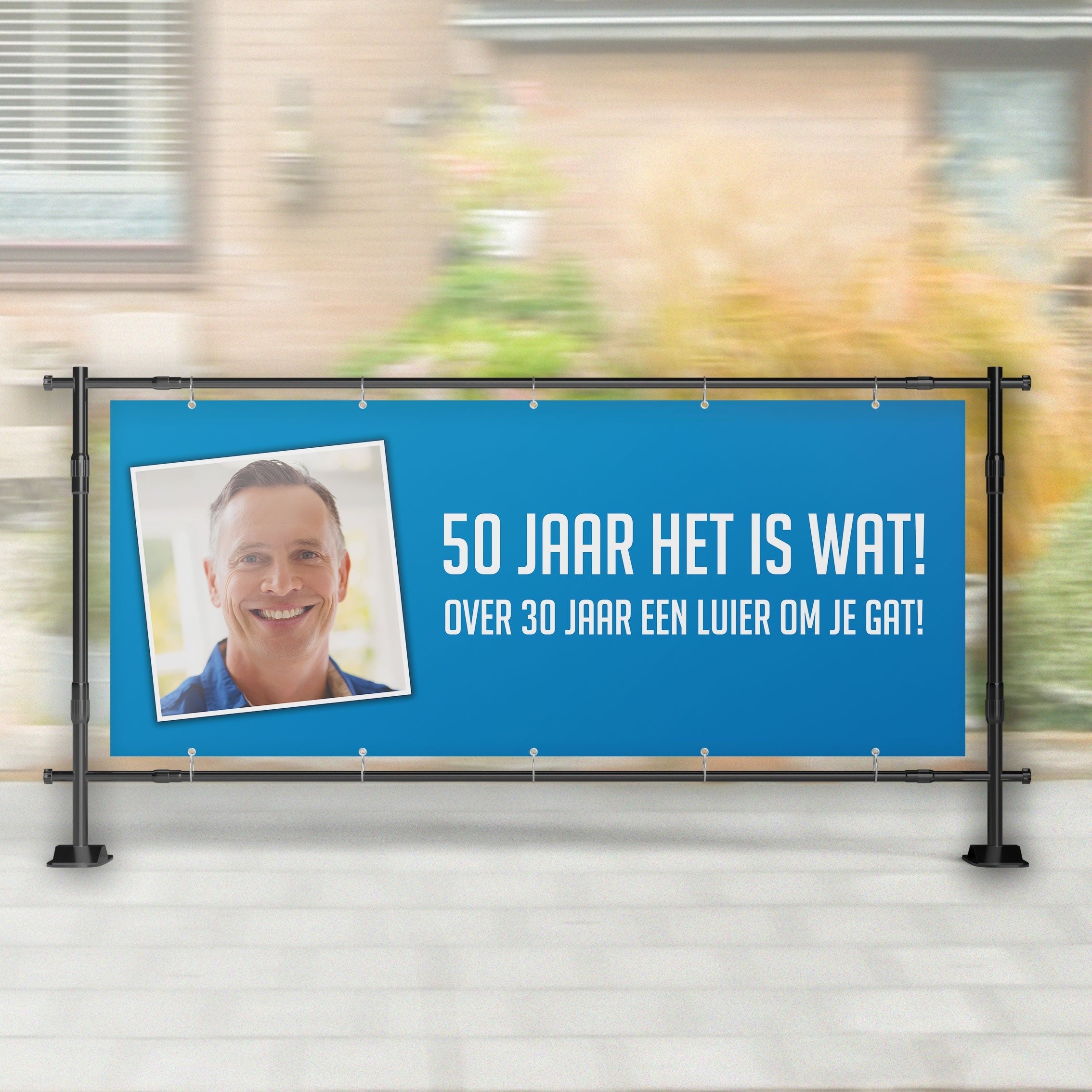 Spandoek Abraham | 50 Jaar het is wat! – Kleurmedia®