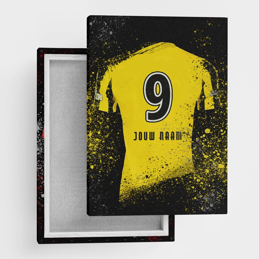Arnhem shirt wanddecoratie - Kleurmedia Voetbalposters