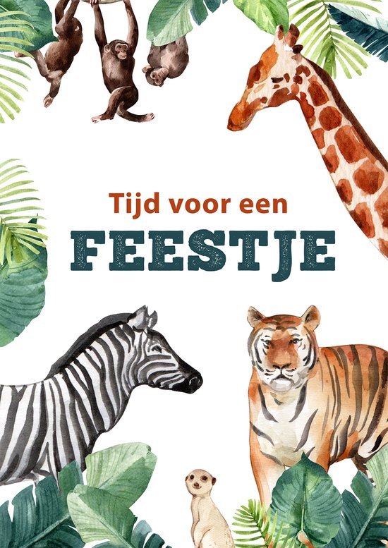 Uitnodiging Kinderfeestje Dieren - Kleurmedia Uitnodiging Kinderfeestje Dieren kinderfeestjes
