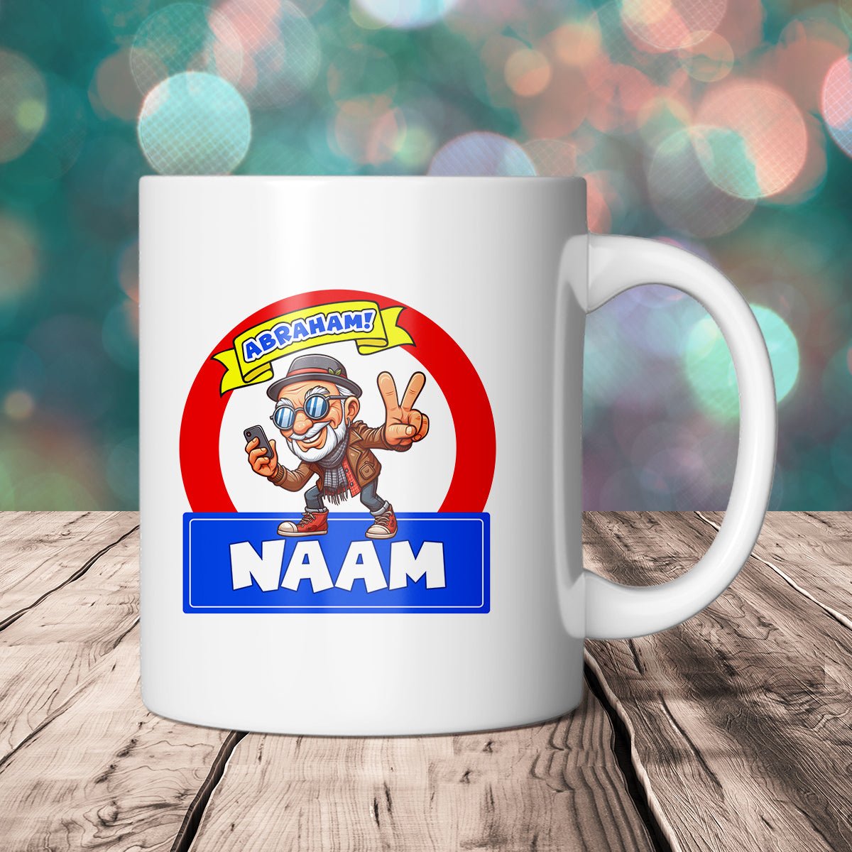 Mok: Abraham Mok #11 (koffiemok) – Kleurmedia®