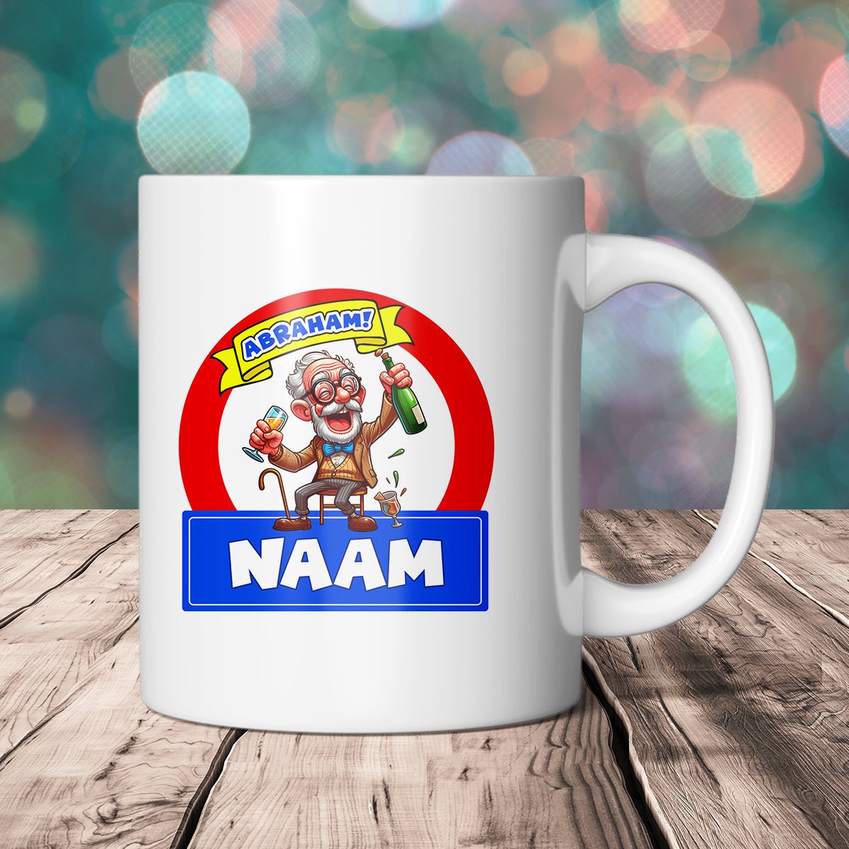 Mok: Abraham Mok #12 (koffiemok) – Kleurmedia®