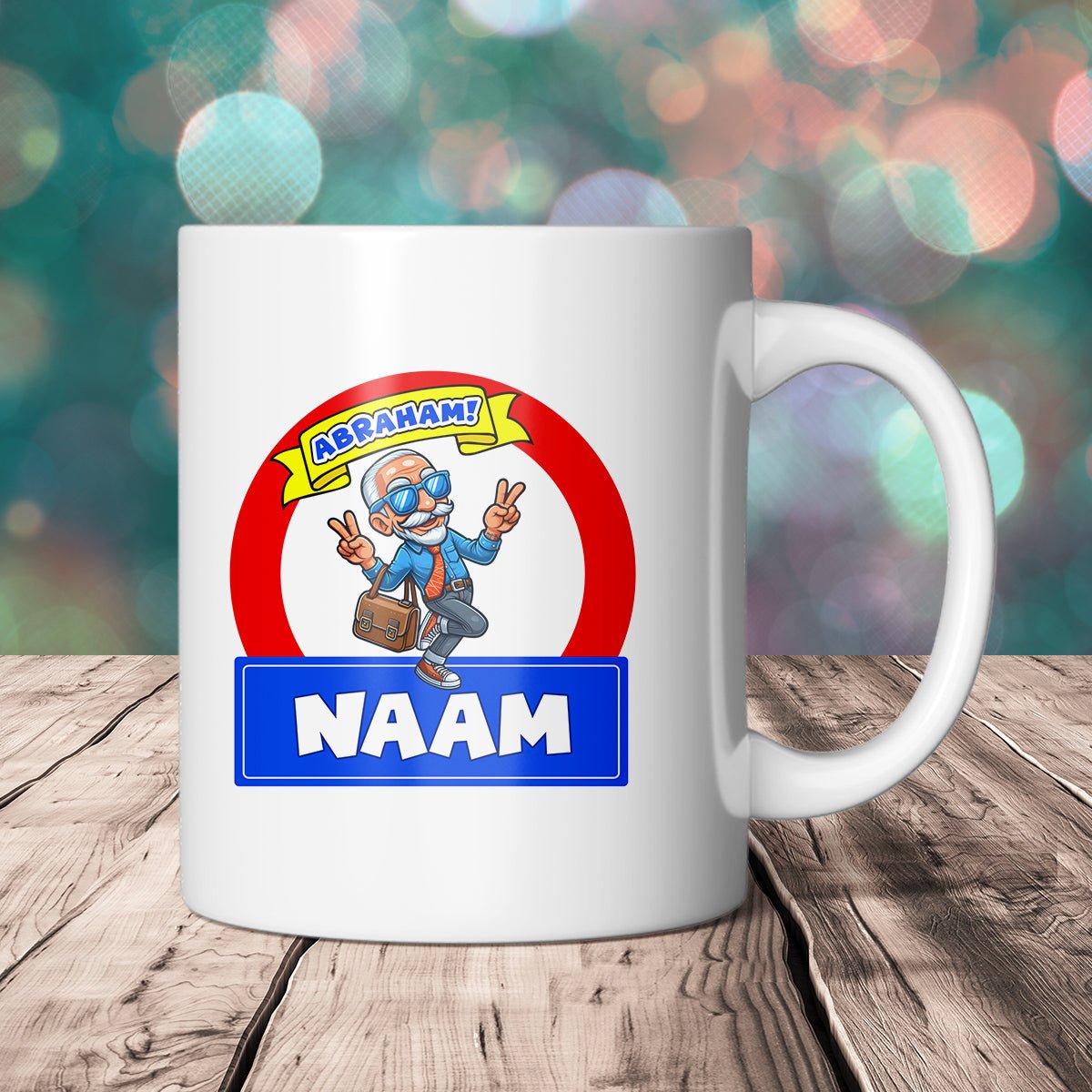 Mok: Abraham Mok #4 (koffiemok) – Kleurmedia®