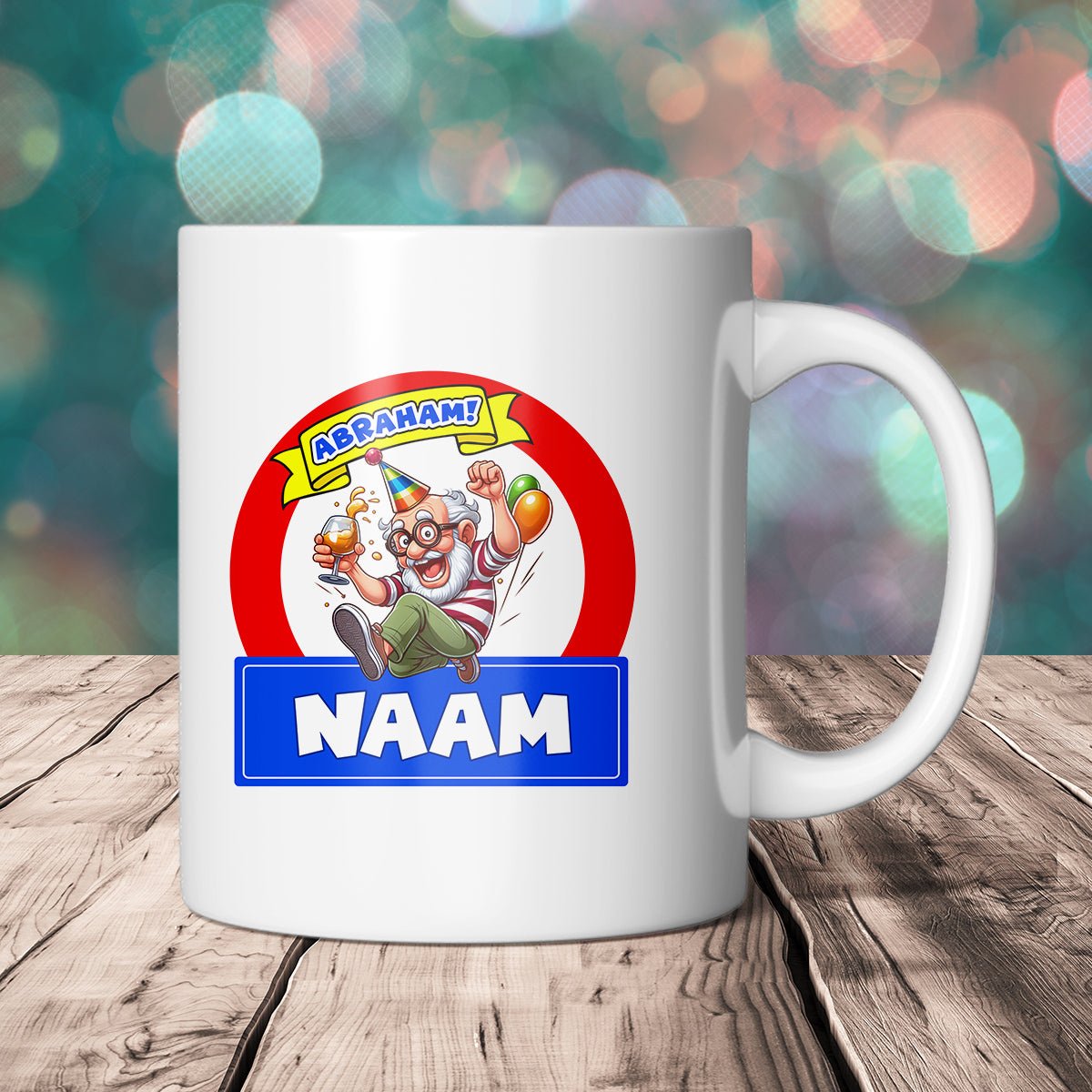 Mok: Abraham Mok #6 (koffiemok) – Kleurmedia®