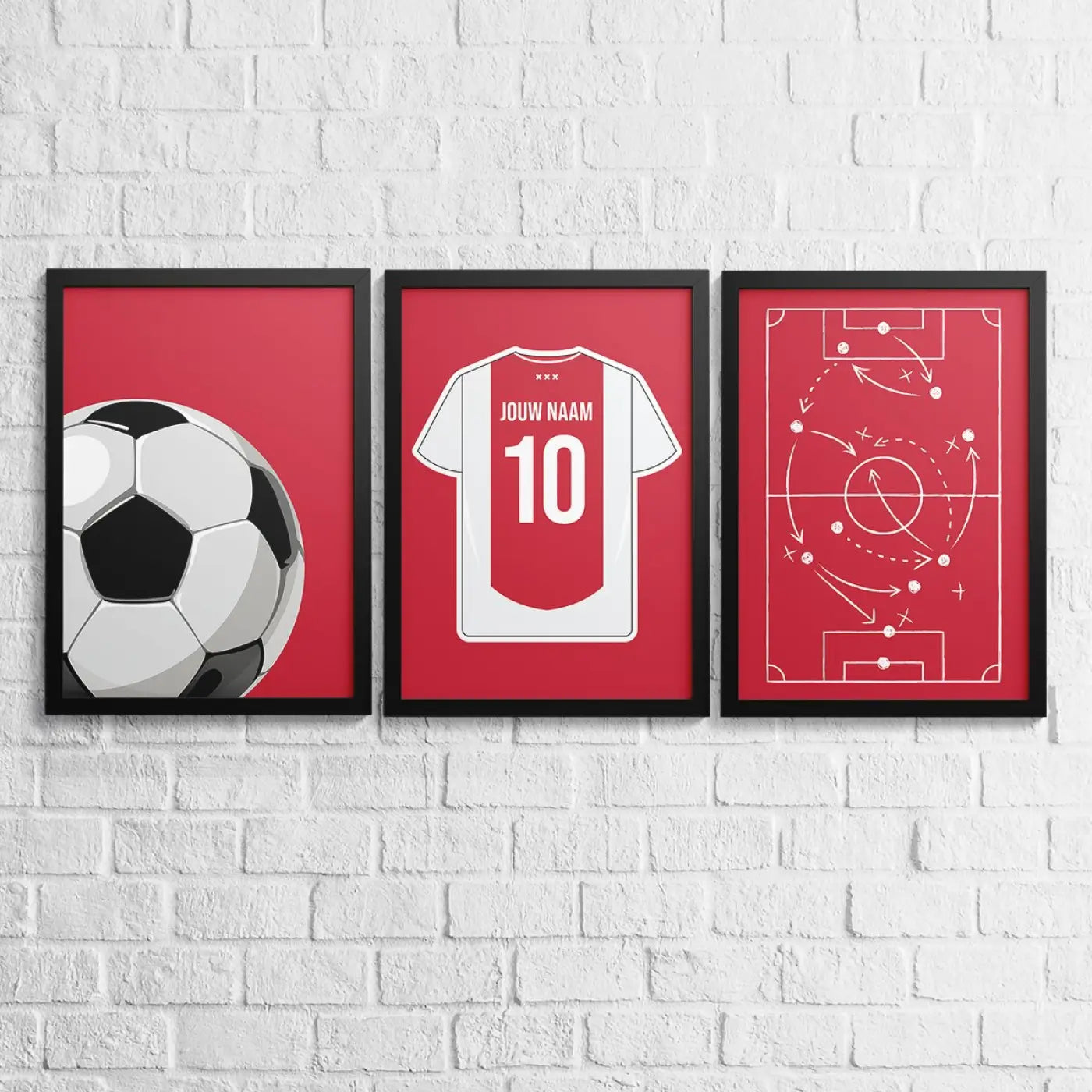 Amsterdam 3-delige posterset - Star collection - Voetbalposters
