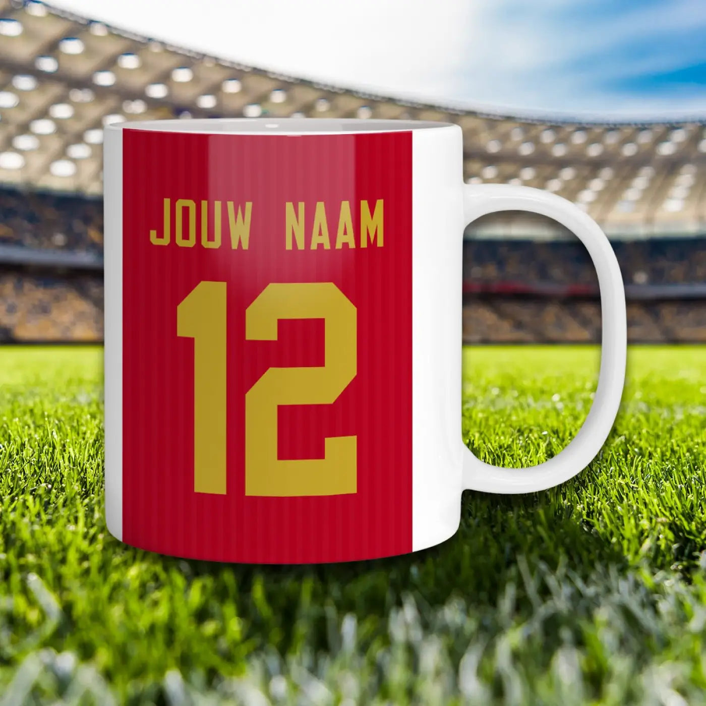 Mok: Ajax Voetbal Mok (koffiemok) – Kleurmedia®
