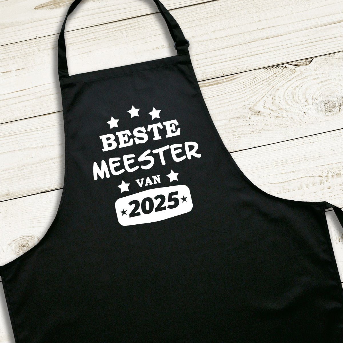 Schort: Schort Beste Meester (keukenschort) – Kleurmedia®