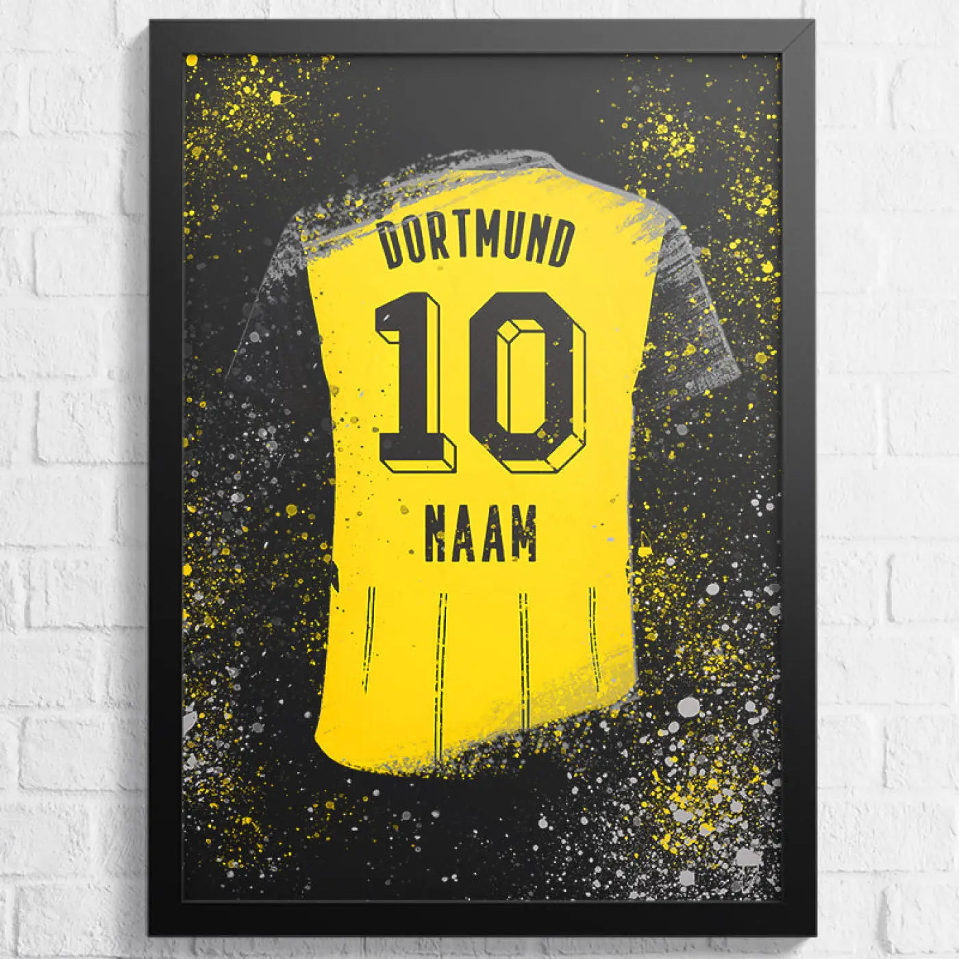 Borrusia Dortmund - Voetbal Poster - Wanddecoratie - Poster A2 (43x61cm) - Voetbalposters