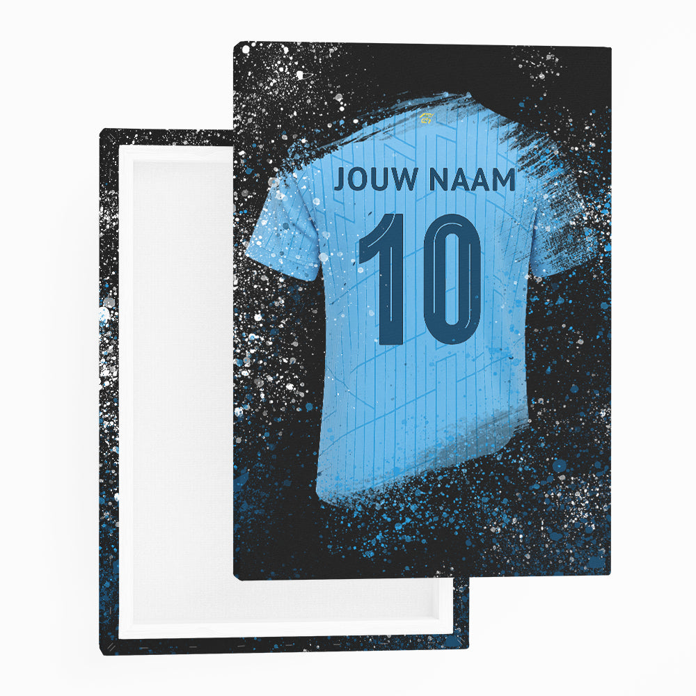 Manchester City wanddecoratie
