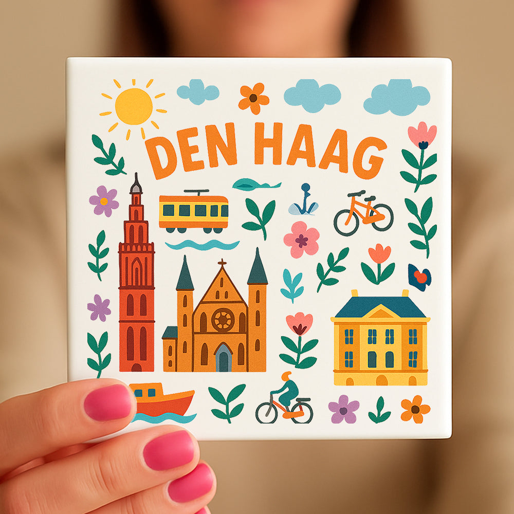 Den Haag Cadeau Tegeltje