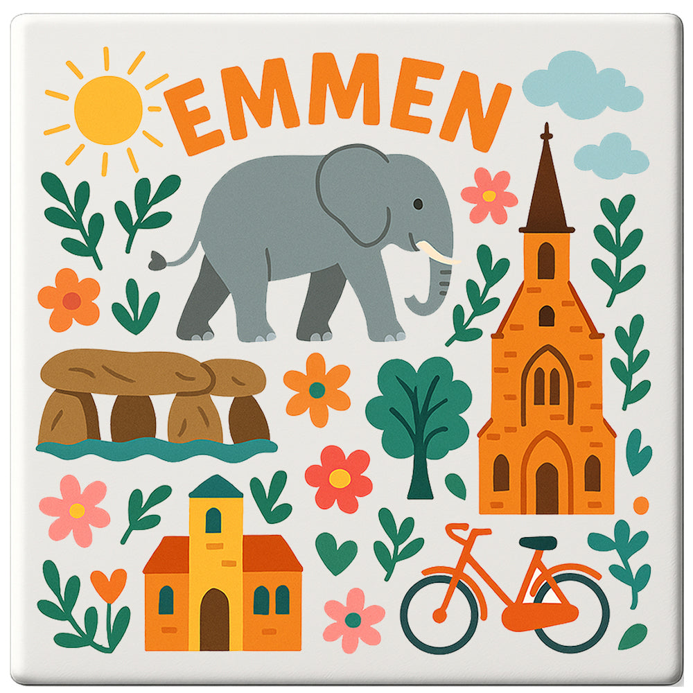 Emmen Cadeau Tegeltje