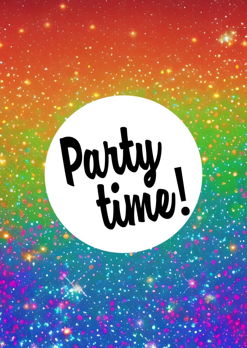 Uitnodiging kinderfeestje Party - Kleurmedia Uitnodiging kinderfeestje Party kinderfeestjes