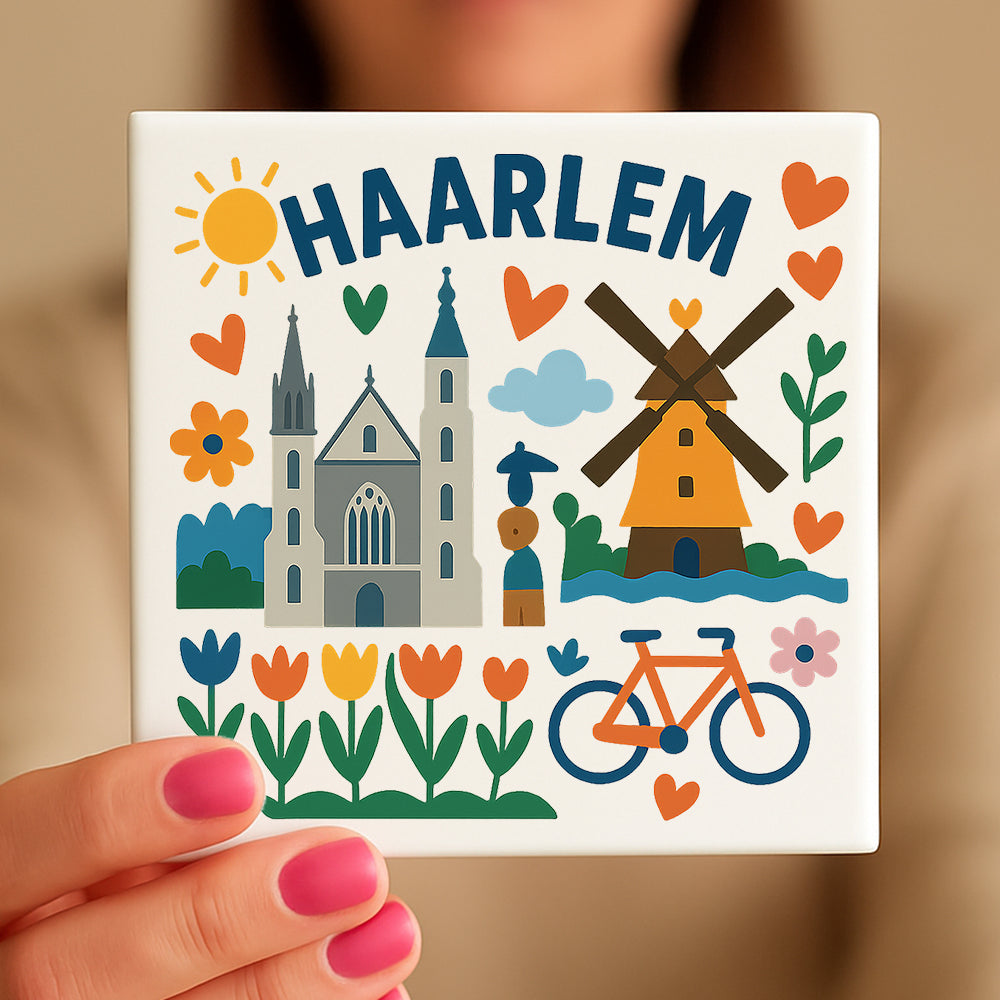 Haarlem Cadeau Tegeltje