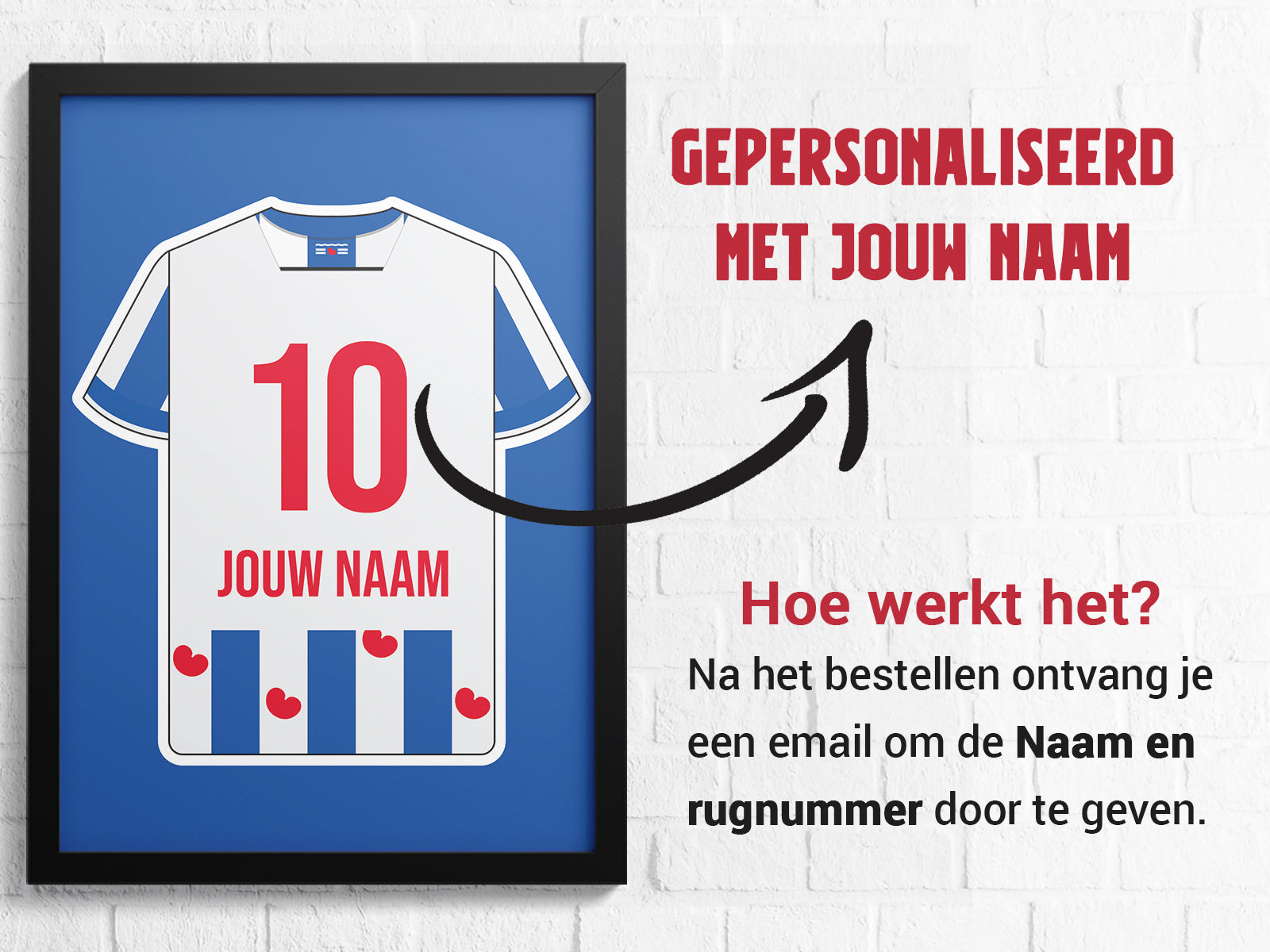 Heerenveen 3-delige posterset - Star collection