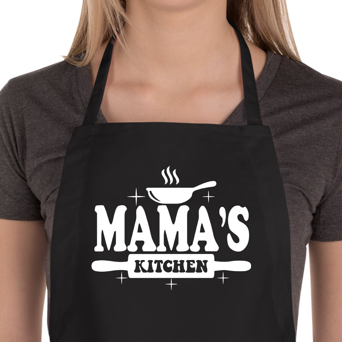 Schort: Schort Mama's Kicthen (keukenschort) – Kleurmedia®