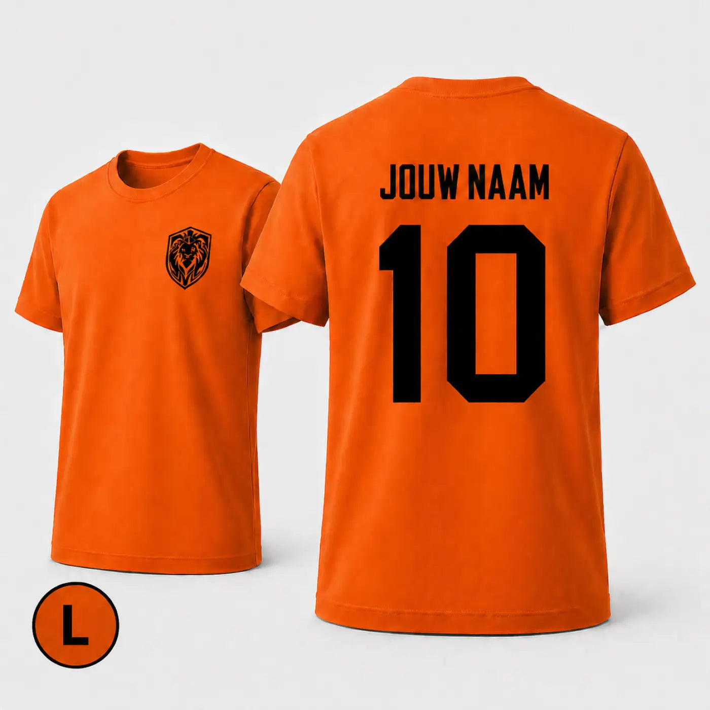 Oranje Shirt WK 2026 - Met eigen naam - Voetbal shirt