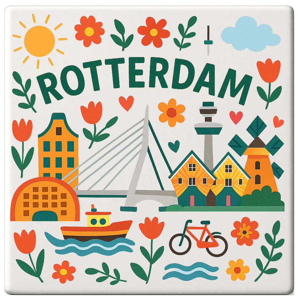 Rotterdam Cadeau Tegeltje