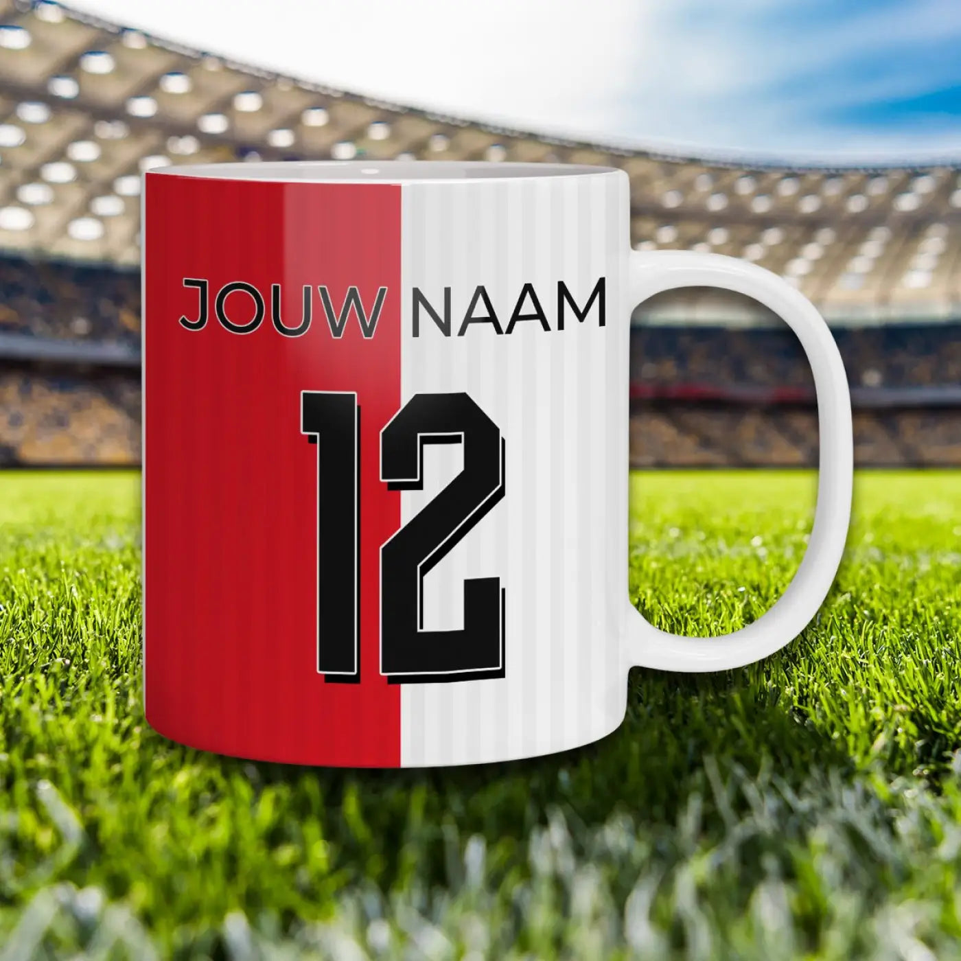 Mok: Feyenoord Voetbal Mok (koffiemok) – Kleurmedia®