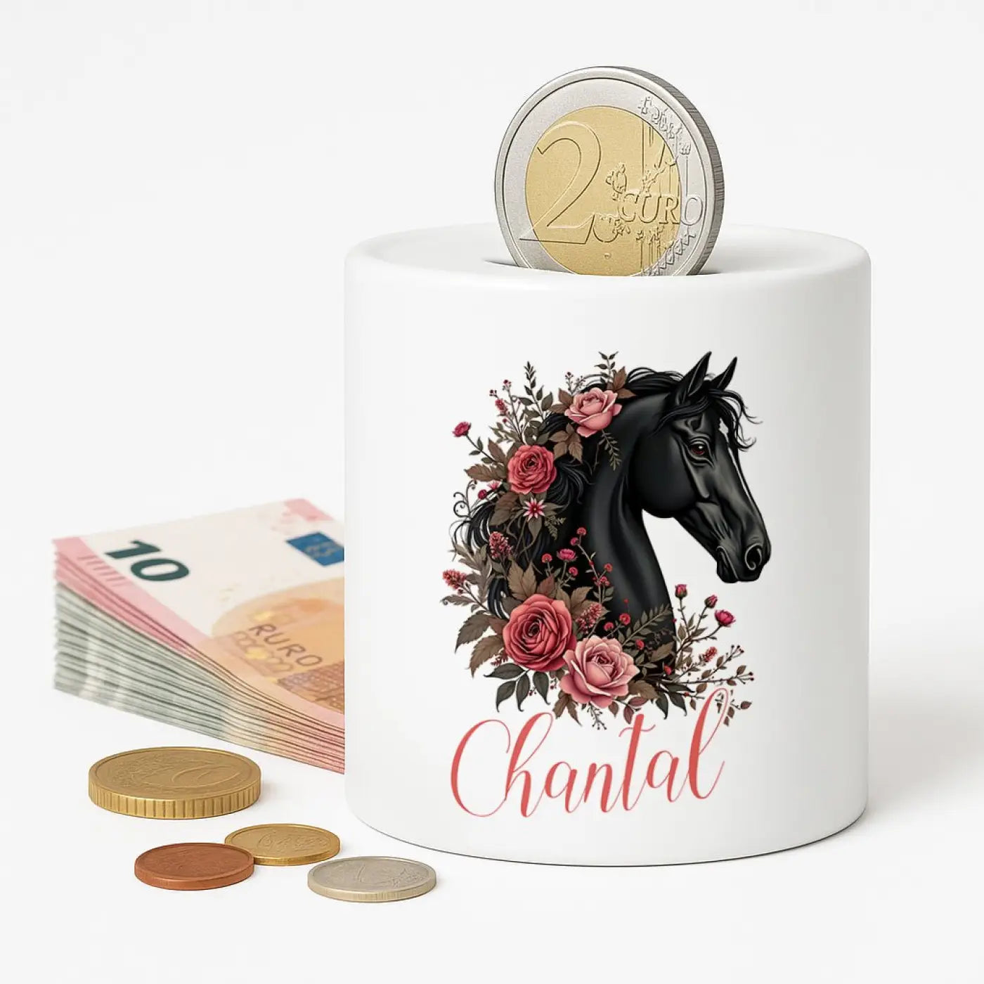 Spaarpot met naam - Paard - Spaarpot