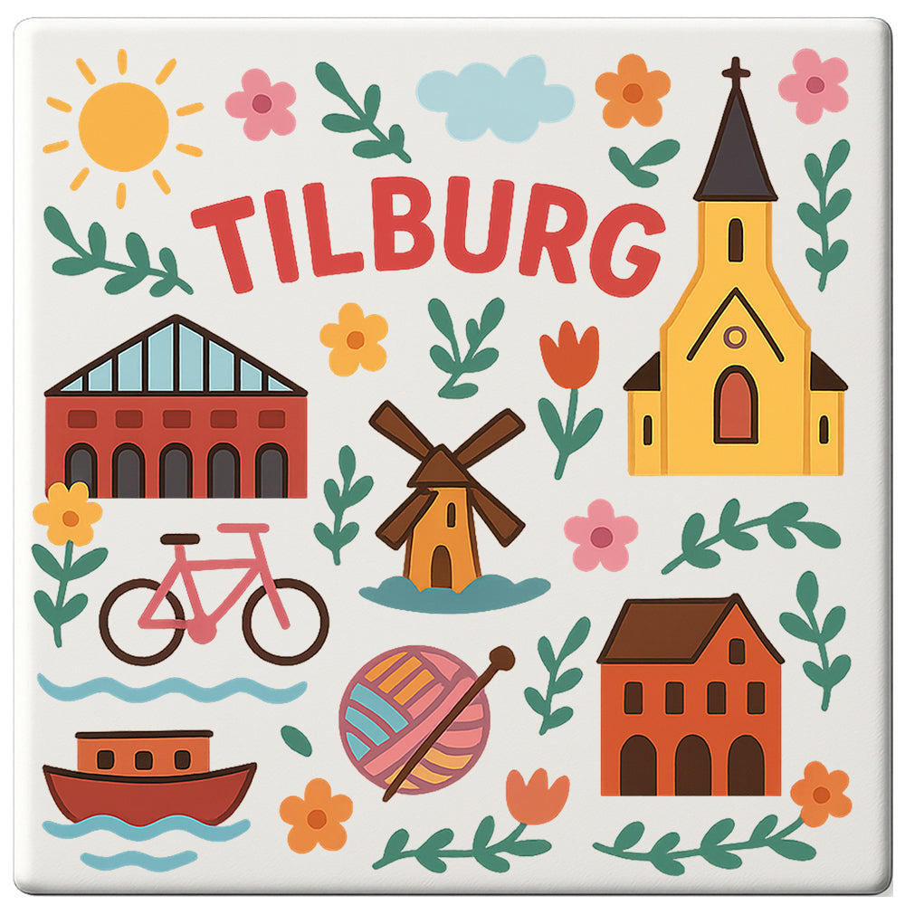 Tilburg Cadeau Tegeltje