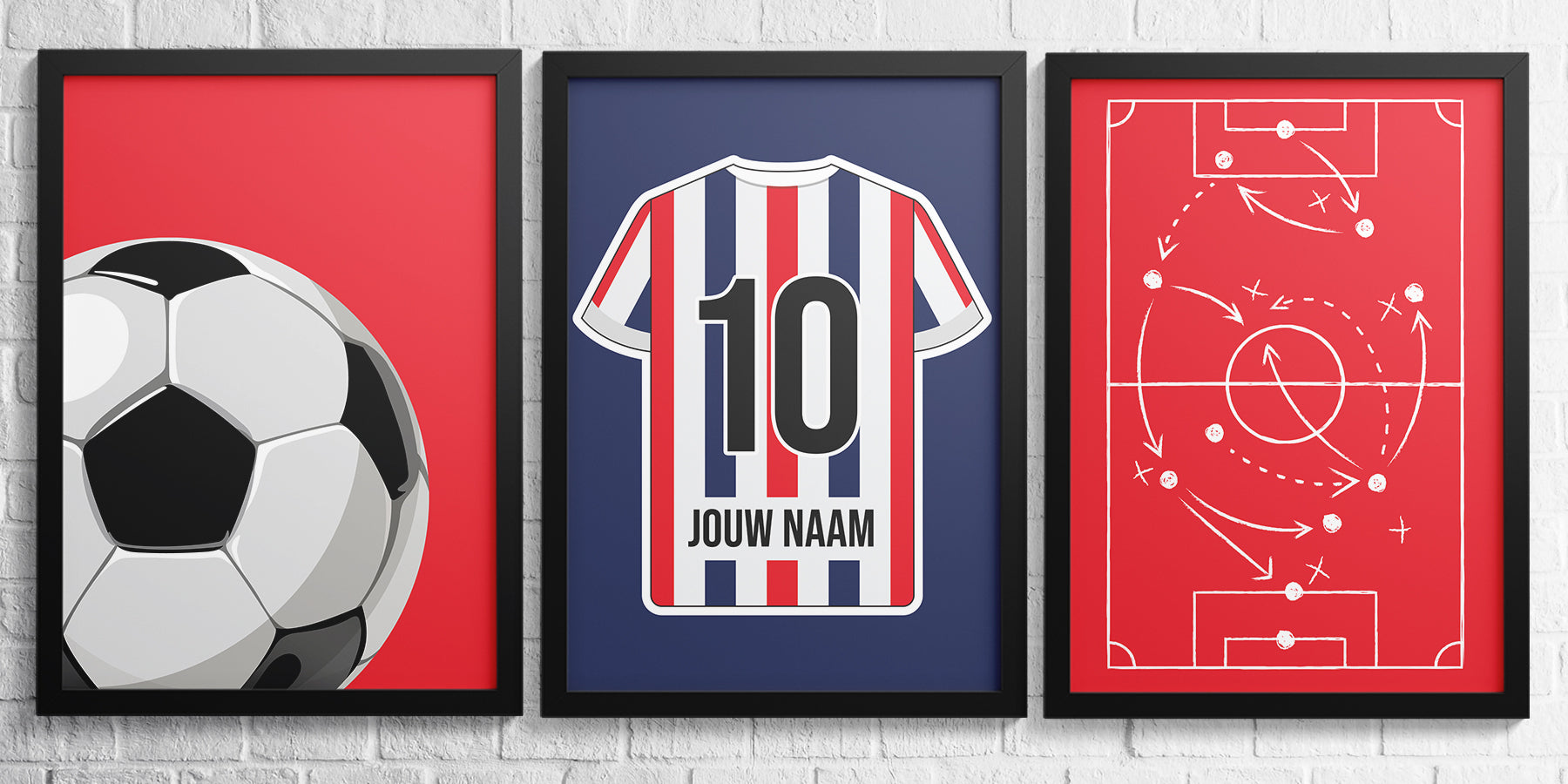 Tilburg  3-delige posterset - Star collection