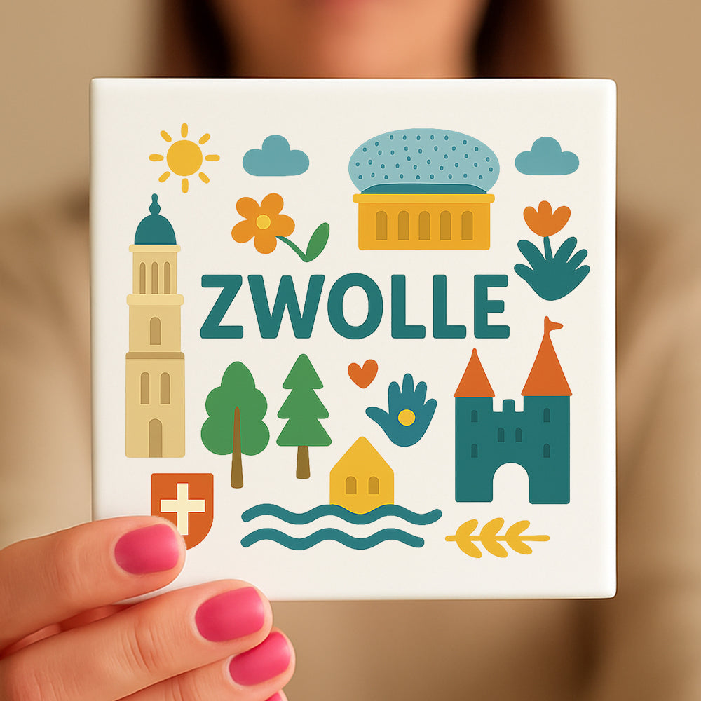 Zwolle Cadeau Tegeltje