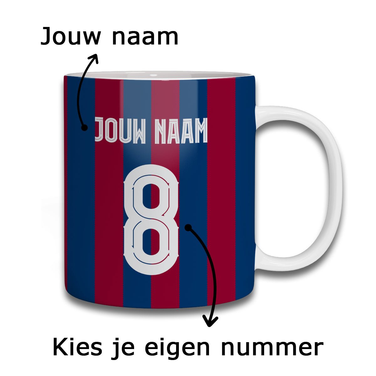 Barcelona Voetbal Mok - Kleurmedia Mokken