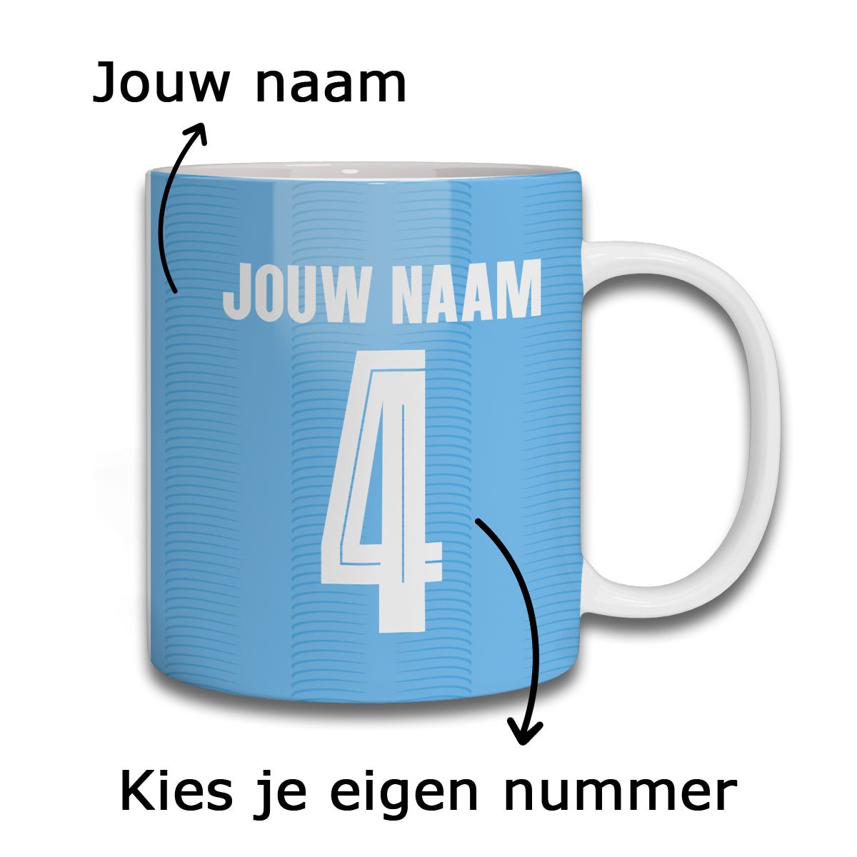 Manchester City Voetbal Mok - Kleurmedia Mokken