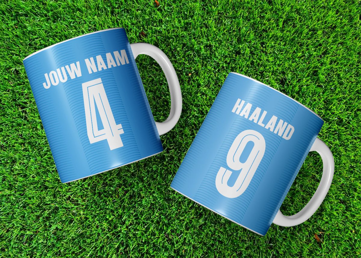 Manchester City Voetbal Mok - Kleurmedia Mokken