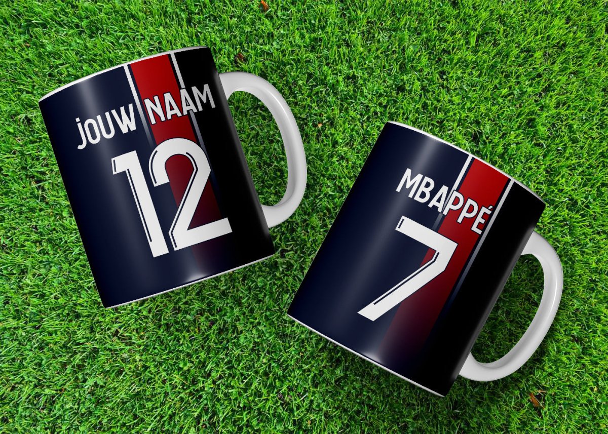 PSG Voetbal Mok - Kleurmedia Mokken