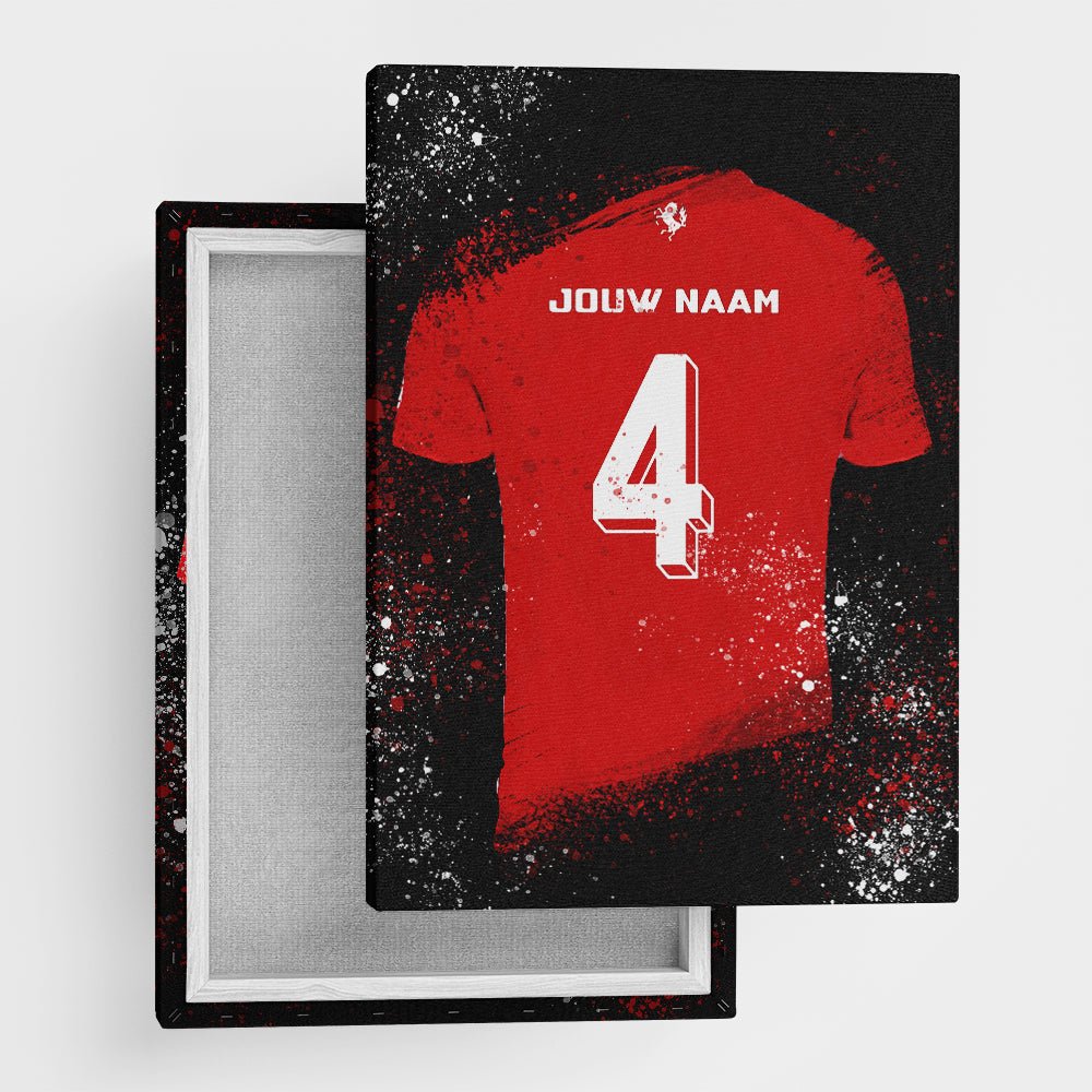 Twente shirt wanddecoratie - Kleurmedia Voetbalposters