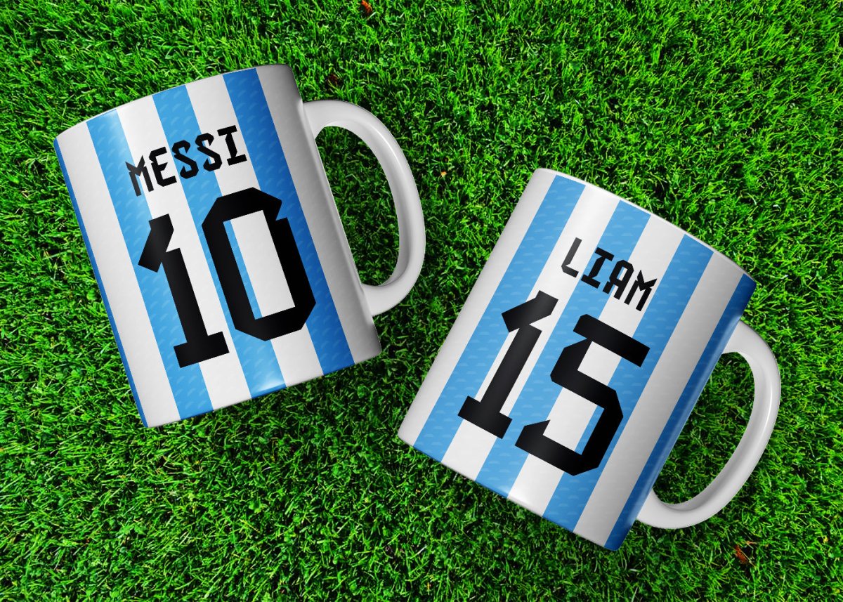 Argentinë Voetbal Mok - Kleurmedia Mokken