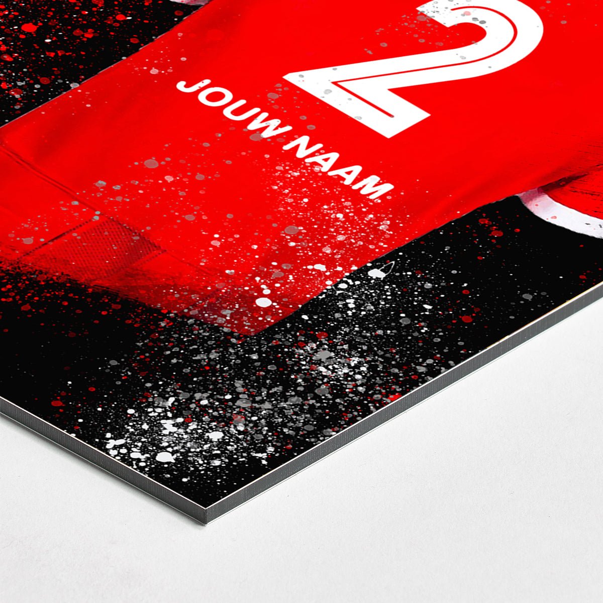 Alkmaar shirt wanddecoratie - Kleurmedia Voetbalposters