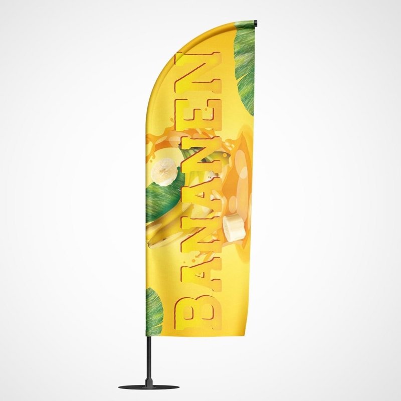 Beachvlag Bananen – Kleurmedia®