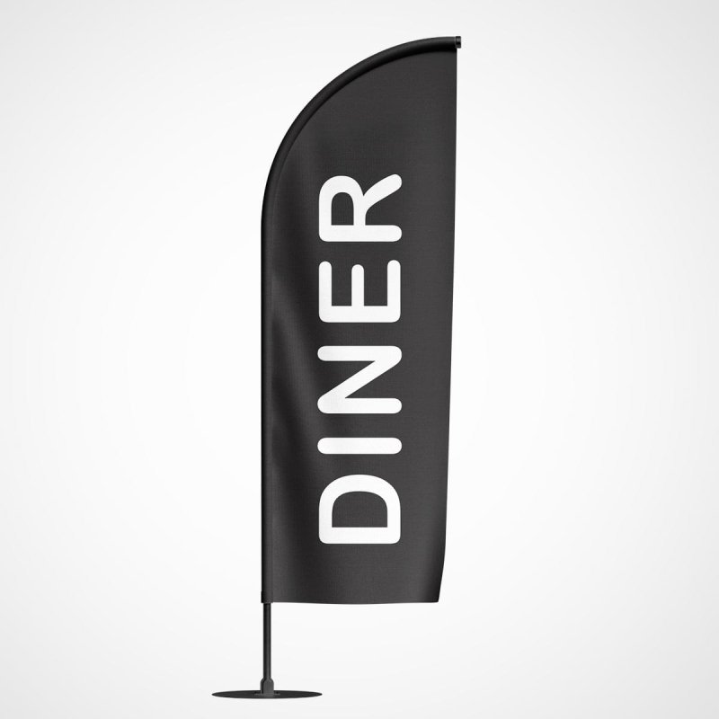 Beachvlag Diner – Kleurmedia®