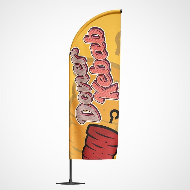 Beachvlag Döner Kebab – Kleurmedia®