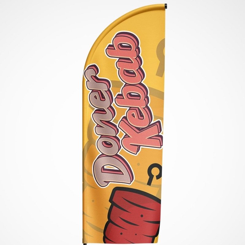 Beachvlag Döner Kebab - Kleurmedia Beachvlag Döner Kebab Beachvlaggen